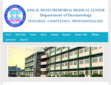 Tablet Screenshot of jrrmmcdermatology.com